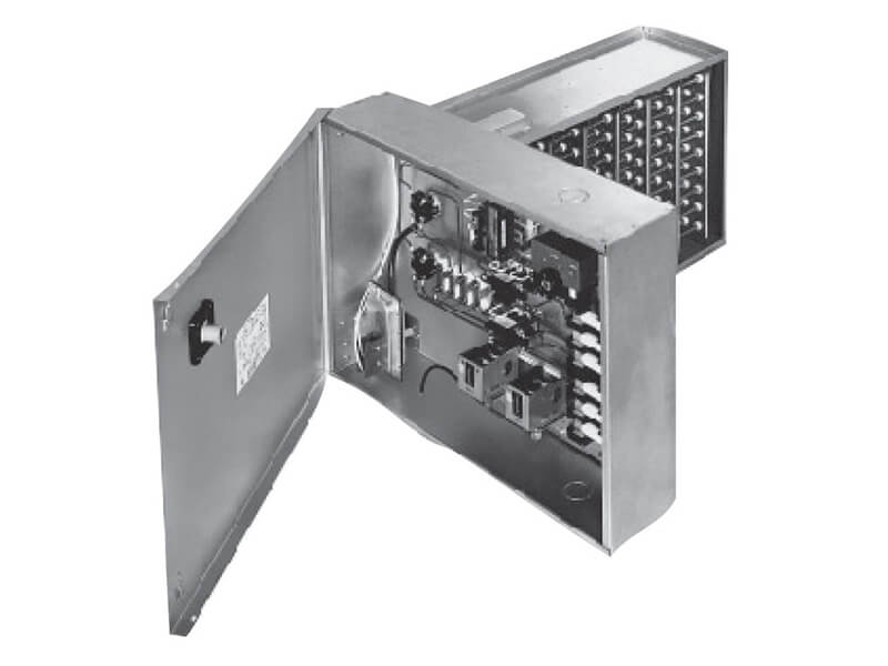 QUA & QUZ Standard Open Coil Duct Heaters