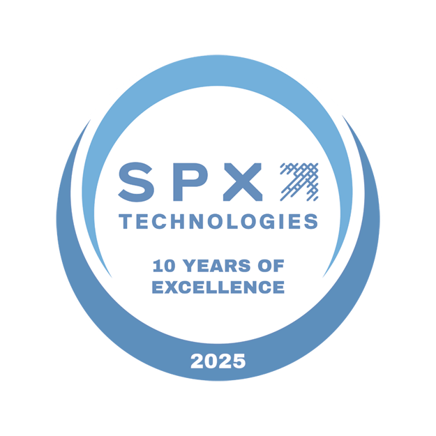 SPX Ten Year Anniversary Logo